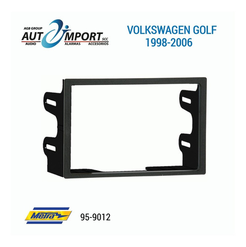 Adaptador De Radio Metra  Volkswagen Golf Jetta 98-06