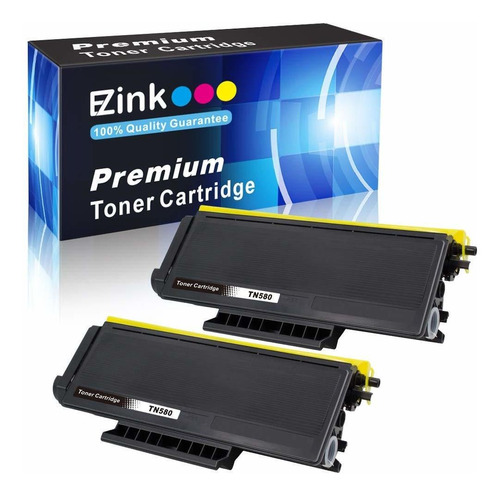 Toner Alternativo ( X2 ) Alta Capacidad Negro Tn580 Tn650 Tn550 Tn620 Hl-5370dw Hl-5340d Dcp-8060 Dcp-8065dn Hl-5240 Hl-