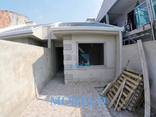 Imagem 2 de 14 de Excelentes Casas À Venda No Bairro Tatuquara, Em Fase De Construção, Podendo Parcelar A Entrada Durante Período De Obras, Até Março De 2022. - Ca01714 - 70215393