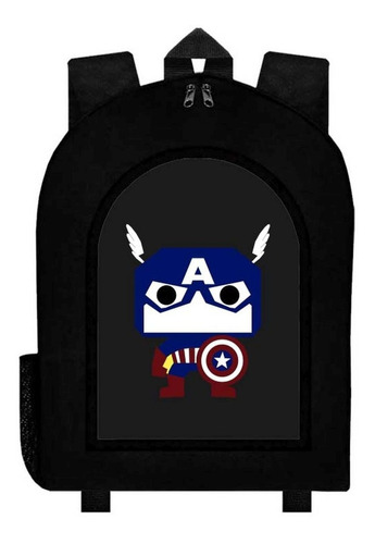 Mochila Capitan America Adulto / Escolar / Unisex K21