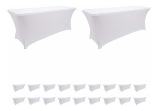 Mantel Lzy Juego De 4 Fundas De Mesa De Spandex De 5.9 Mtl Mantel Lzy Juego De 4 Fundas De Mesa De Spandex De 5.9 Mtl
