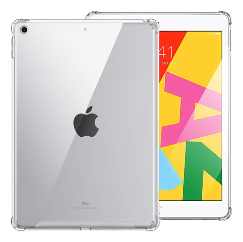 Funda Carcasa Gel Transparente Para iPad 7 8 9 Gen 10.2