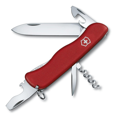 Canivete de bolso Victorinox Picknicker #0 .8353 Cortador de canetas de cor vermelha
