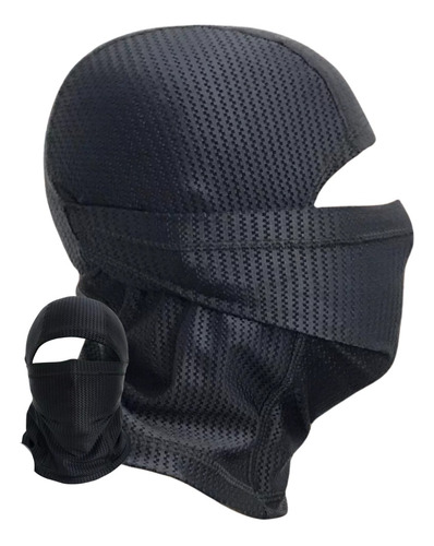 Balaclava Máscara Tática Malha Térmica Proteção Uv50+ Gta