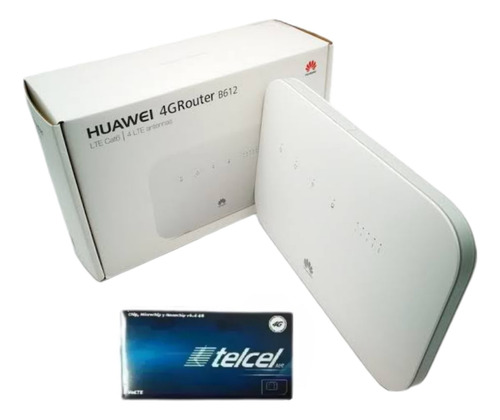 Modem B612 Internet Telcel Ilimitado Modem + Chip