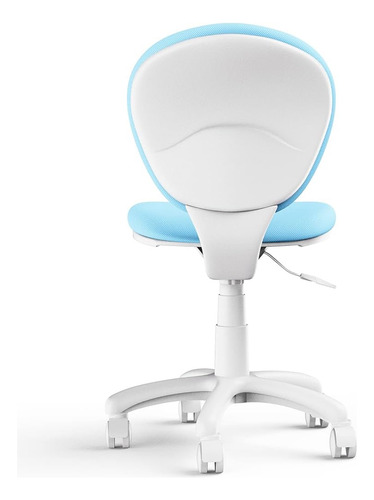 Silla De Escritorio Ergonómico Para Niños Azul Algodón