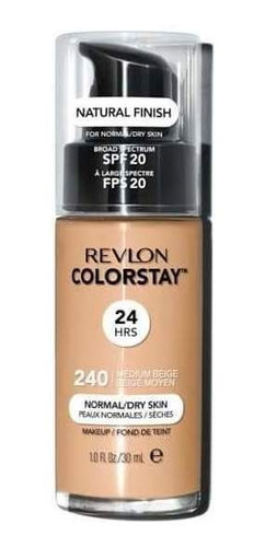 Base Revlon Colorstay Natural Finish Tono 240 | Envío gratis