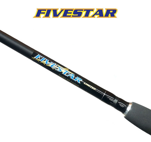 Imagen 2 de 4 de Caña Fivestar Limited Fs - 2.40 2 Tramos + 1 Puntero