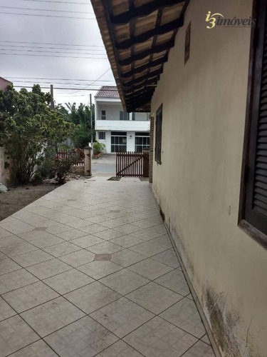 Imagem 3 de 10 de Itapoá Sc, Casa Com Três Suítes A 30 Metros Da Praia - Ca0284