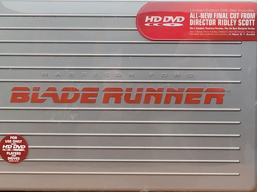 Blade Runner 5 Hddvd Collector's Maletin Cn Libro & 2 Cds  