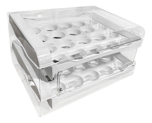 Soporte Para Huevos Para Refrigerador Organizador Apilable