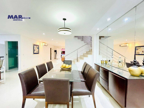 Imagem 10 de 30 de Casa Com 6 Dormitórios À Venda, 400 M² Por R$ 2.450.000,00 - Acapulco - Guarujá/sp - Ca0807