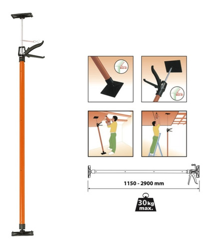 Herramienta De Extension Soporte Para Lamina De Yeso Carton