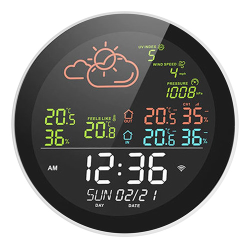 Higrotermógrafo Weather Weather Smart. Multifuncional