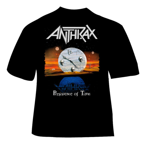 Polera Anthrax - Ver 15 - Persistence Of Time
