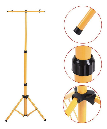 Soporte Atril Tripode Para Foco Led 220v O Emergencia
