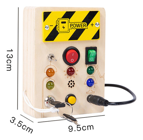 Tablero De Actividad Led, Juguetes Sensoriales De