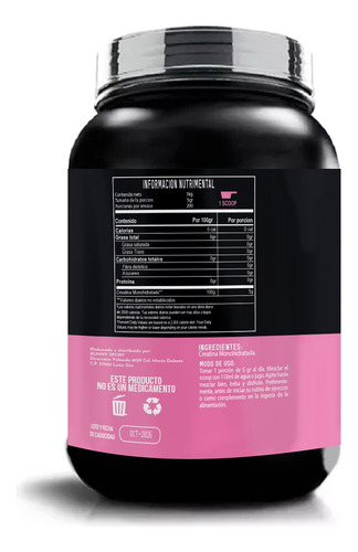 Heragen Creatina 1kg 200servicios Natural