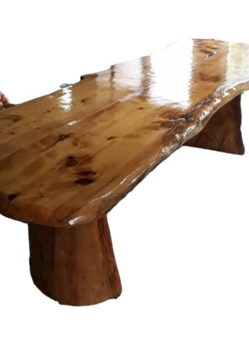 Mesa Rústica Madera Ciprés