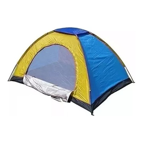 Carpa Camping X2 Personas Comoda Multicolor 200x150x110 