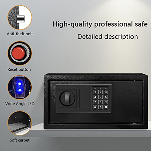 Caja Fuerte Samyersafe Con Sensor De Luz, Caja Fuerte De Seg
