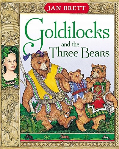 Book : Goldilocks And The Three Bears - Brett, Jan