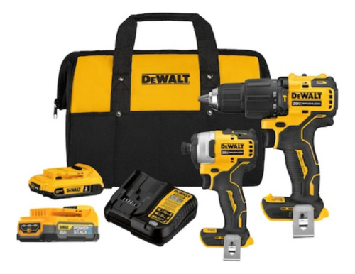 Combo Llave De Impacto Y Rotomartillo 20v Dck279d1e1 Dewalt