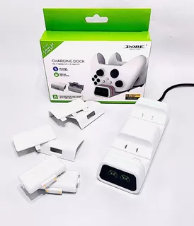 Carregador Controle Xbox One Series S X + 2 Baterias 800mah