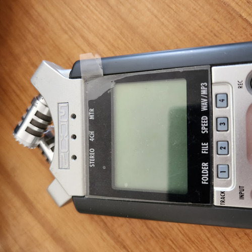 Gravador Zoom H4n Cinza-escuro (Usado)