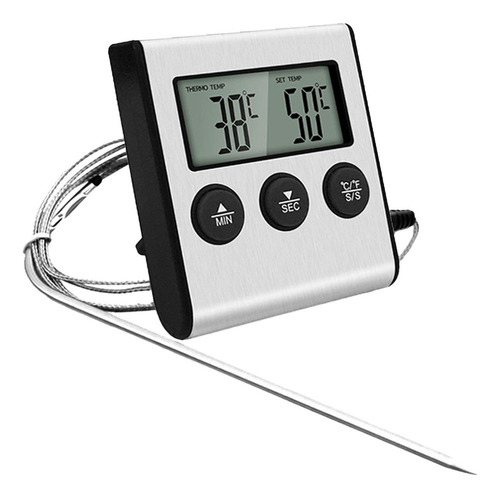 Termómetro Digital Para Carnes Celsius/fahrenheit