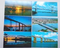 Comprar Tp Lote De 6 Postales A Color - Puentes Argentinos Años 70