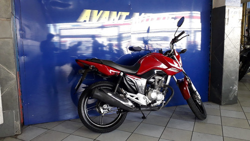 Honda Cg 160 Fan Vermelha 2017