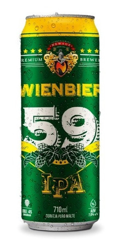 Cerveja Wienbier 59 Ipa 710ml - 1un