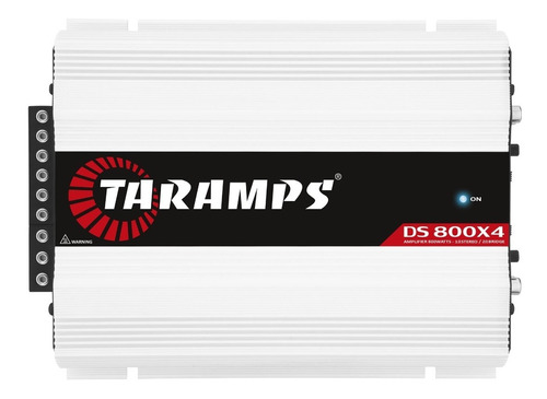 Modulo Taramps Ds 800x4 800w Rms 4 Canais 1 Ohm Amplificador