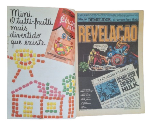 Hq Gibi Superaventuras Marvel N. 3 Set 1982 Raro E Ótimo! (Usado)