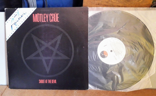 Motley Crue - Shout At The Devil. Lp. First Edition. México (Usado)
