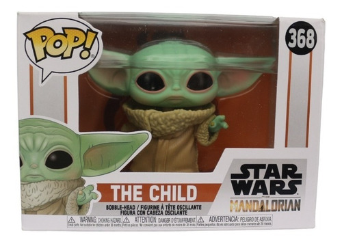 Funko Pop Star Wars Mandalorian Grogu Child Caja Lastimada