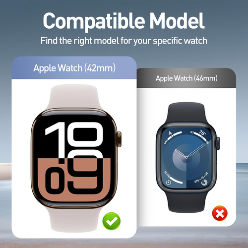 Funda De Privacidad Suoman Para Apple Watch Series 10 De 42
