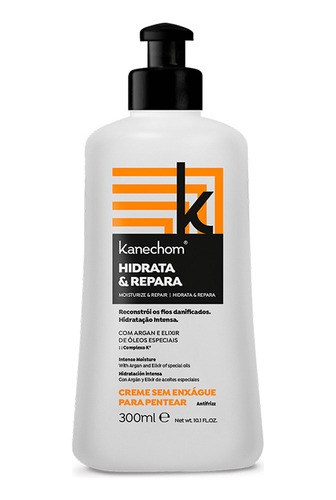 Crema De Peinar Hidratación Intensa Con Argán Kanechom 300ml