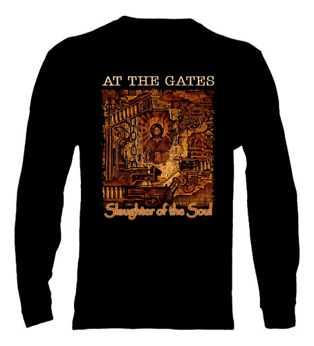 Polera Manga Larga At The Gates - Ver 05 - Slaughter Of The 