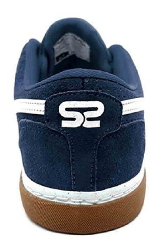 Imagen 3 de 5 de Zapatillas Skateboarding Spiral Pow Ii Cuero Descarne Urbana
