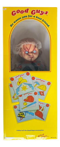 Chucky Cicatrices Escala 1.1 Con Luz Y Sonido
