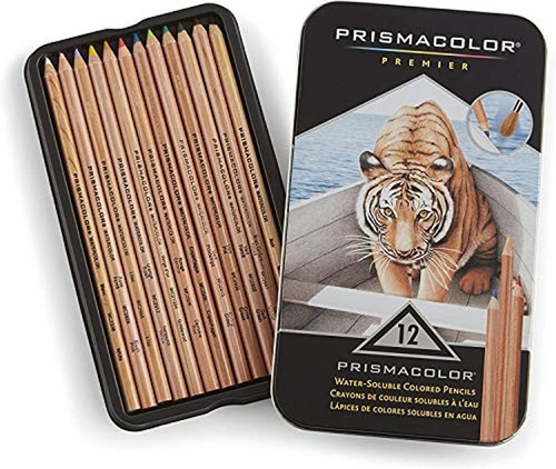 Prismacolor Acuarela Lápices 12/pkg- Alvin