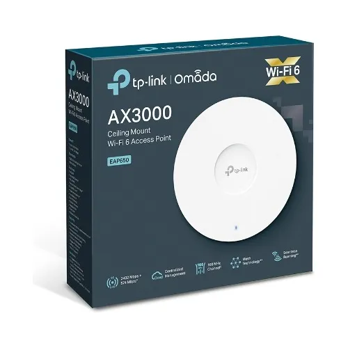 comprar Punto De Acceso Wifi 6 De Montaje En Techo Ax3000 Eap650 Color Blanco