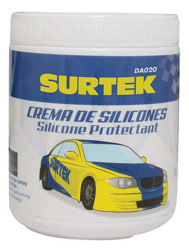 Crema Silicones Limpiadora Lubricante Mate 300ml Auto Surtek Color No Especifica