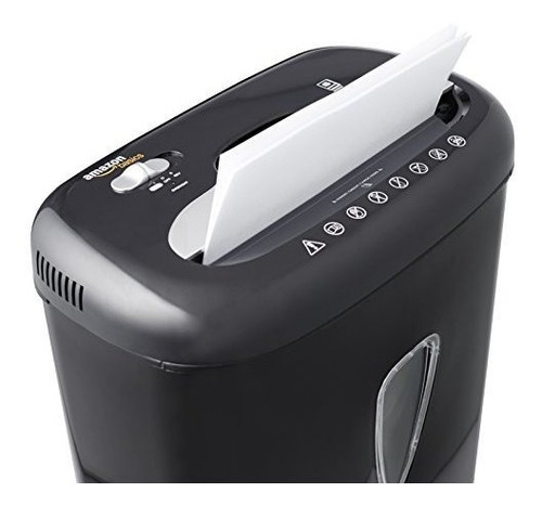 Amazonbasics Trituradora De Tarjetas De Credito Y Papel De M