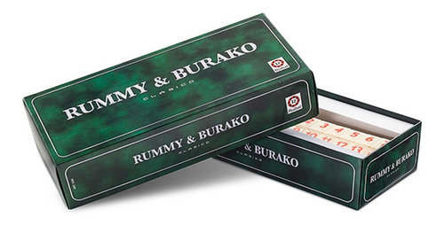 Imagen 2 de 5 de Juego de mesa Rummy & Burako Clásico Ruibal 1056