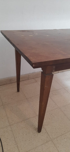 Mesa De Madera Vintage 1,96 De Largo × Marrón Marrón (Usado)
