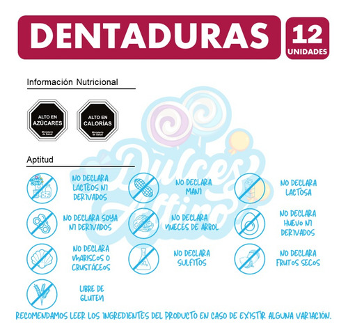 Display Gomitas Fini Dentaduras 180g (display 12 Unidades)