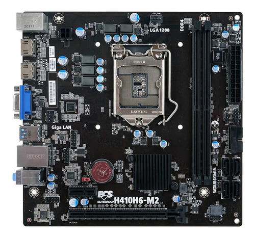 Tarjeta Madre Ecs Elitegroup H410h6-m2 Matx Socket 1200 10ge